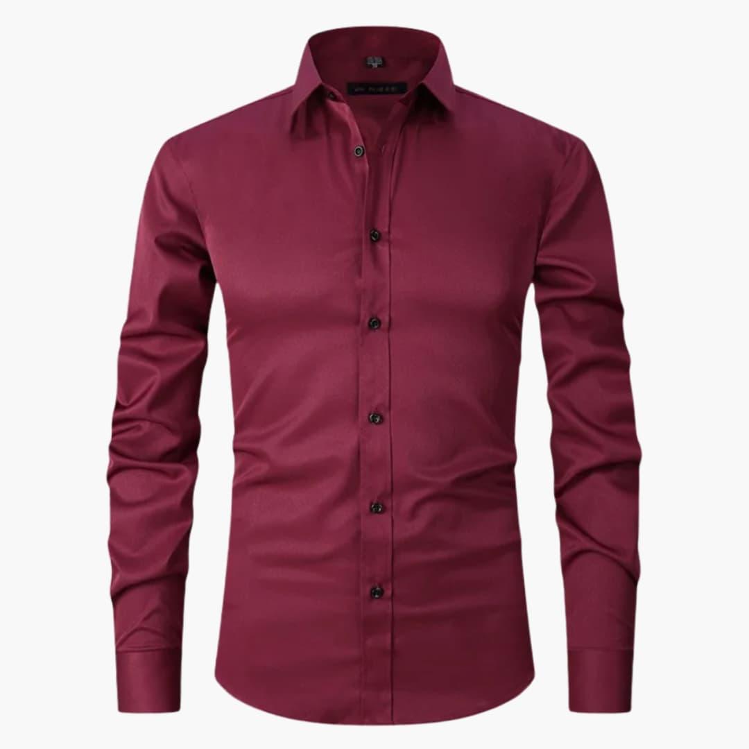 Elegant Stretch Fit Shirt for Men - MayfairMode