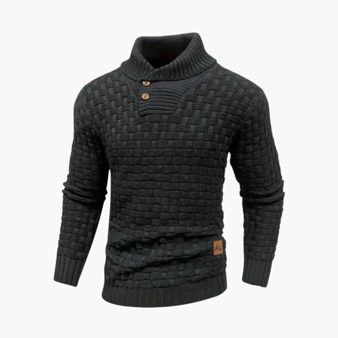 Comfortable Knitted Jumper with Chic Design for Men - MayfairMode