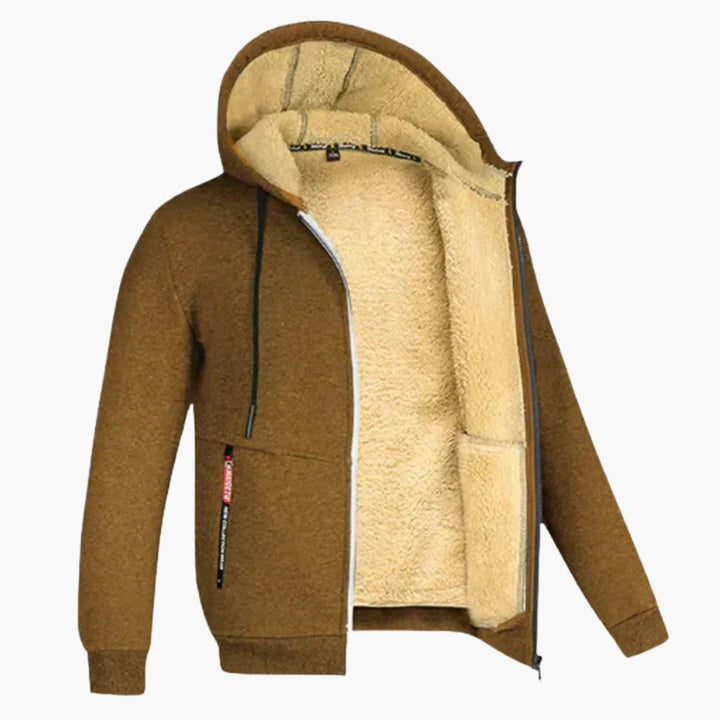 Warm Fleece Lined Jacket for Men - MayfairMode