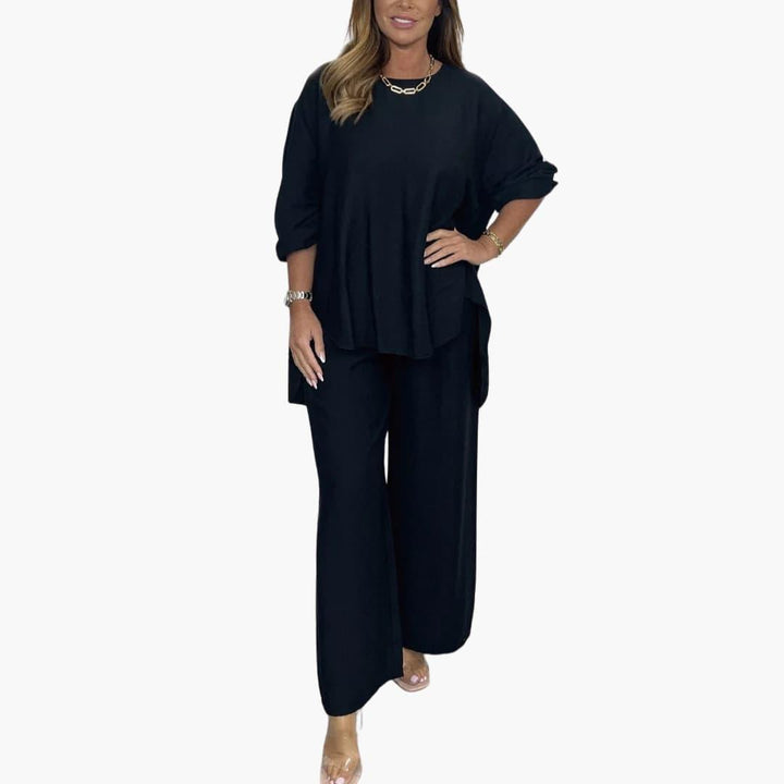 Trendy 2-Piece Pants Set for Women - MayfairMode