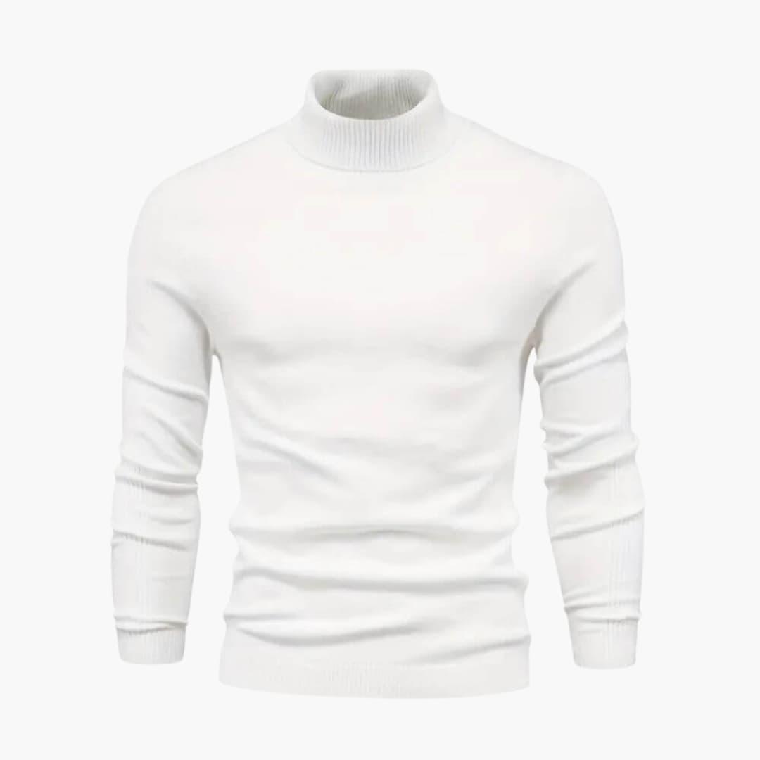 Versatile Cozy Turtleneck Sweater for Men - MayfairMode