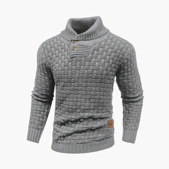 Comfortable Knitted Jumper with Chic Design for Men - MayfairMode