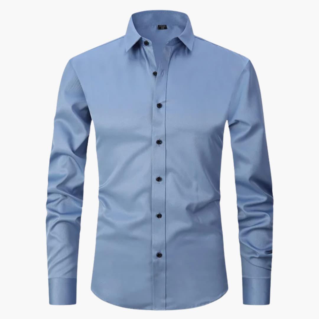 Elegant Stretch Fit Shirt for Men - MayfairMode