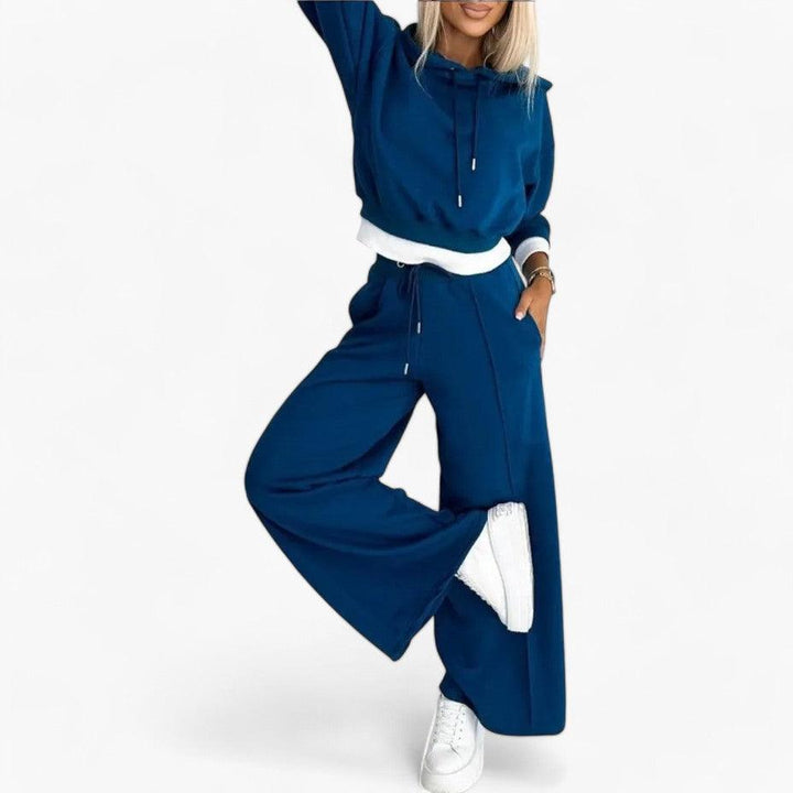 Modern Hoodie and Pants Set for Women - MayfairMode