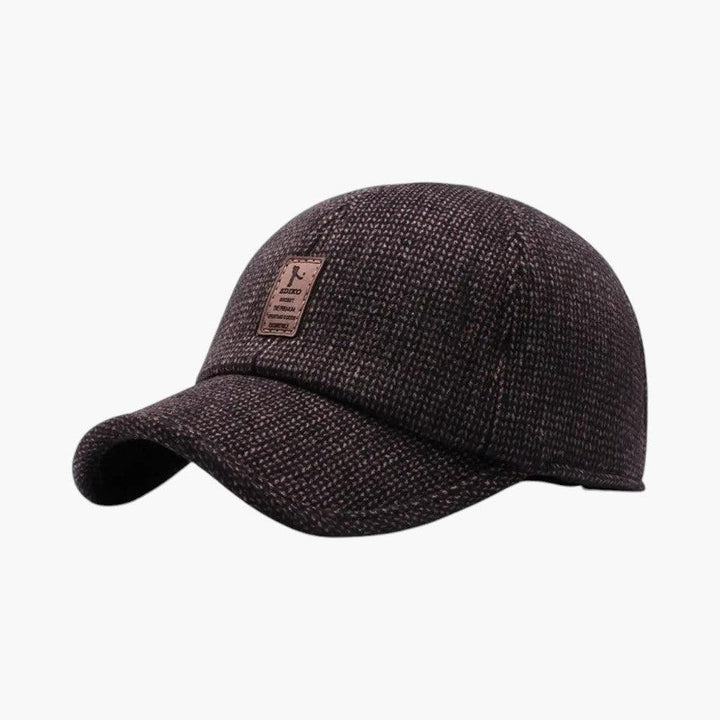 Winter Baseball Cap with Ear Flaps for Men - MayfairMode