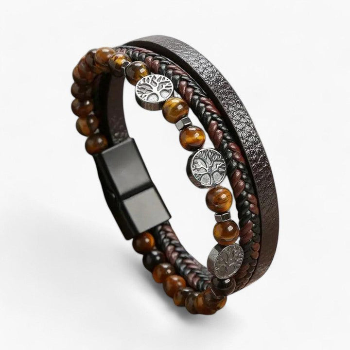 Trendy Men's Bracelet Set for Effortless Style - MayfairMode