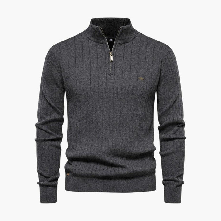 Comfortable Zipper Sweater Jumper for Men - MayfairMode