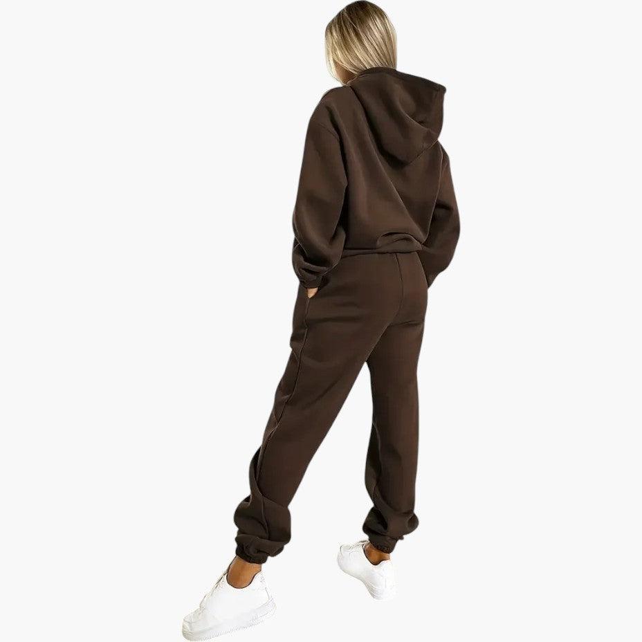 Comfortable Milano Hoodie and Joggers Set for Women - MayfairMode