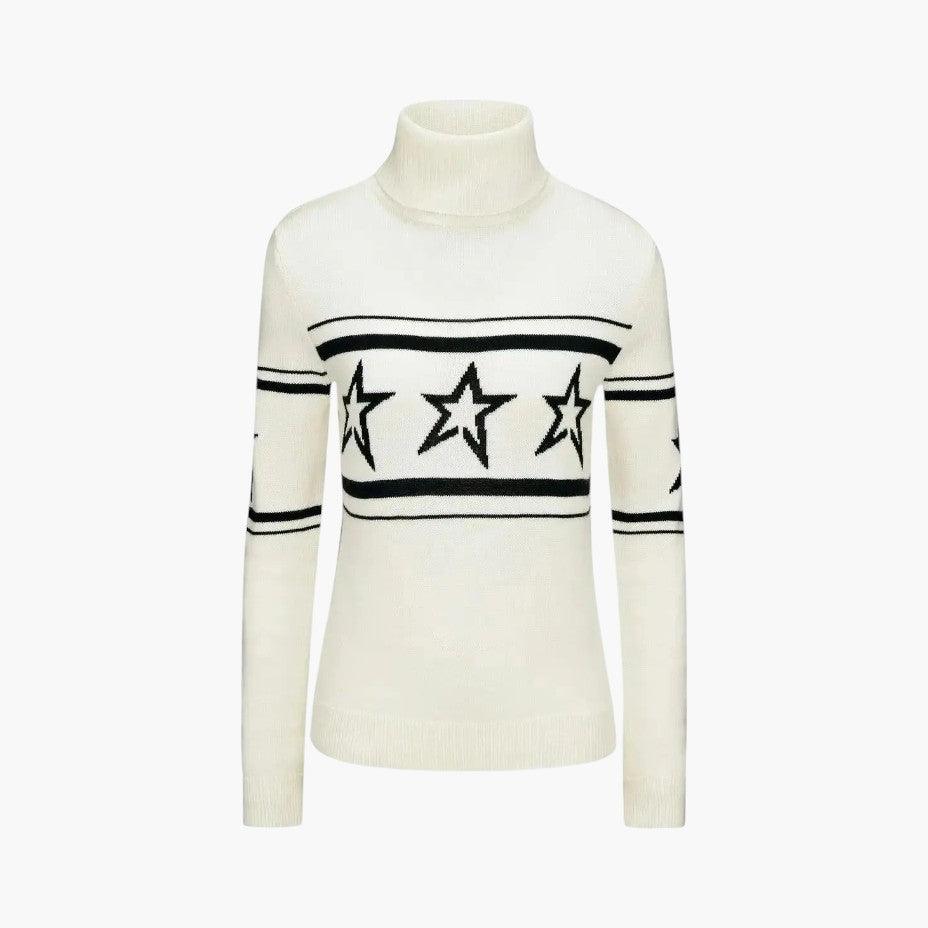 Star Pattern Knit Jumper for Women - MayfairMode