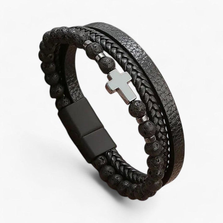 Trendy Men's Bracelet Set for Effortless Style - MayfairMode